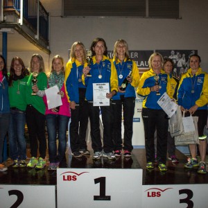 Siegerinnen 4x20km Frauen-Staffel