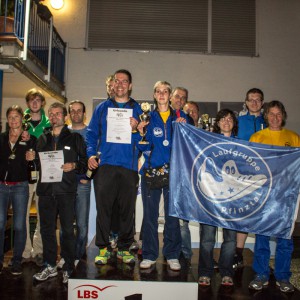 Sieger 4x20km gemischte Staffel